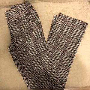 7th Avenue plaid pull-on dress pants. XXS petite